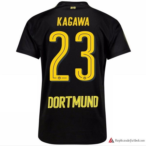 Camiseta Borussia Dortmund Segunda equipación Kagawa 2017-2018
